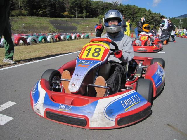 カートレースの写真の写真